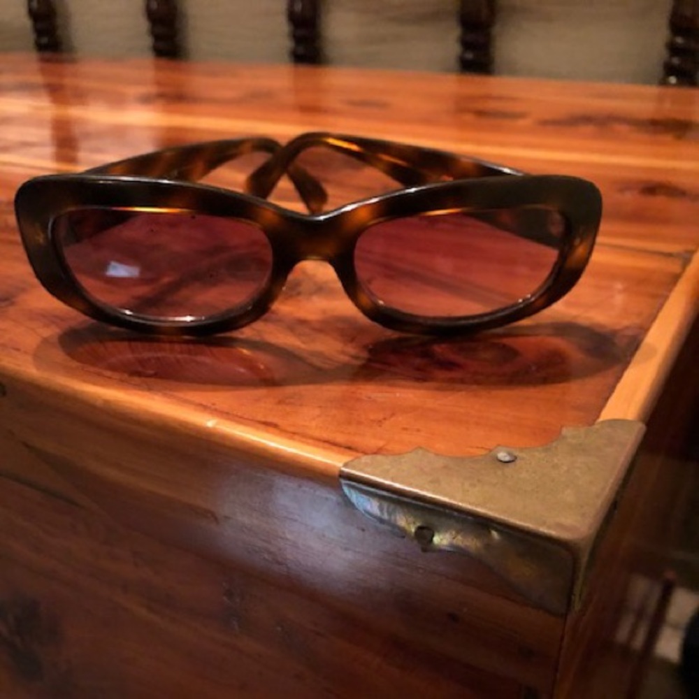 Authentic Chanel Tortoise Sunglasses